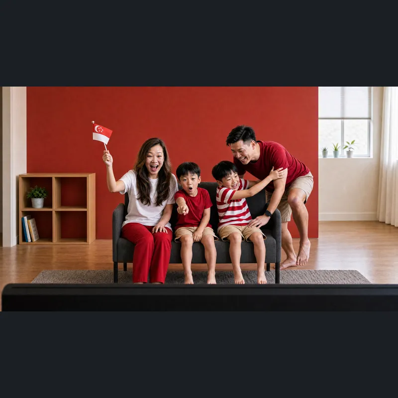 1:1 version: the same 16:9 photo shrunk to fit the square, leaving empty bars above and below